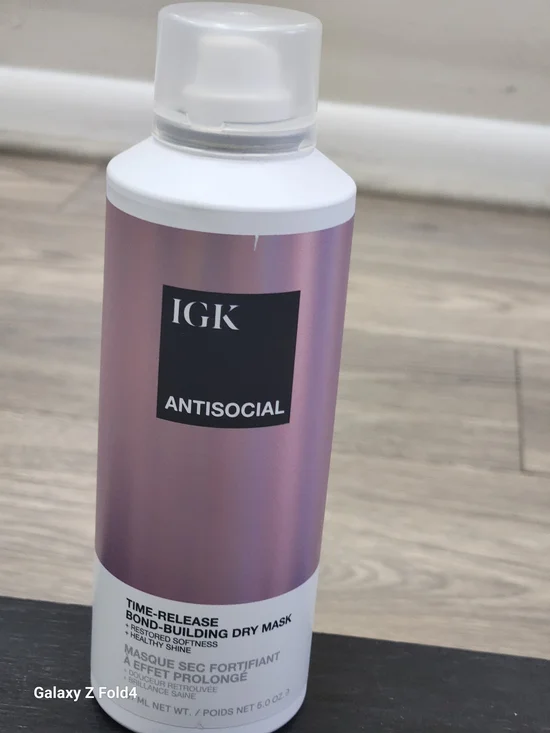 IGK Antisocial Time-Release Bond-Building Dry Mask — Pink