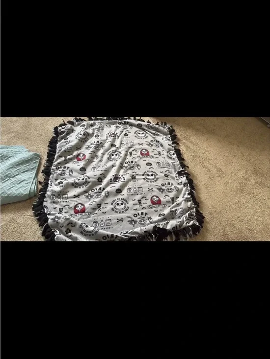 Nightmare before Christmas adult blanket