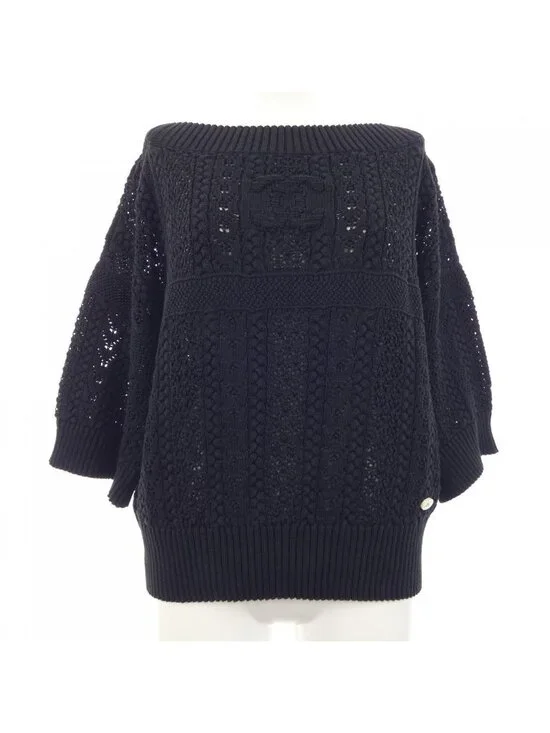 Chanel Knit Sweater Black