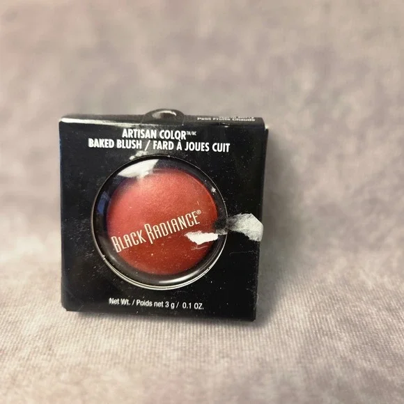 Black Radiance Artisan Color Baked Blush Warm Berry 8306 0.1 oz New in Box