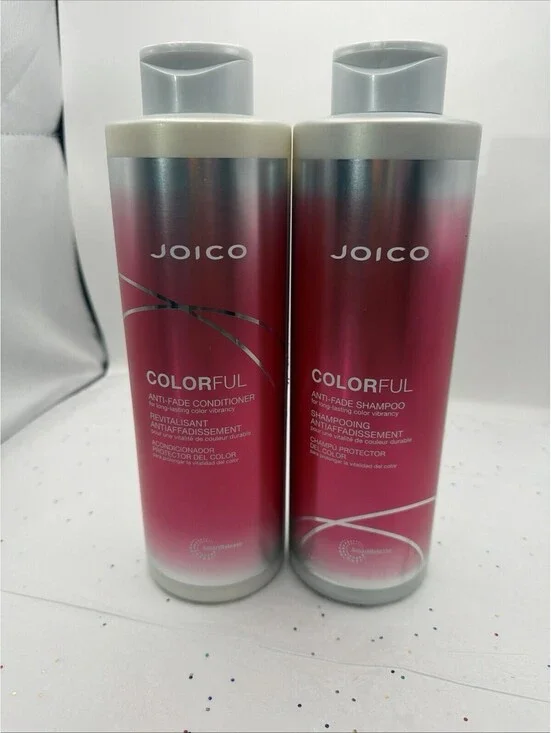 Joico Colorful Anti-Fade Shampoo Conditioner Set Sulfate-Free 33.8 fl oz New Duo