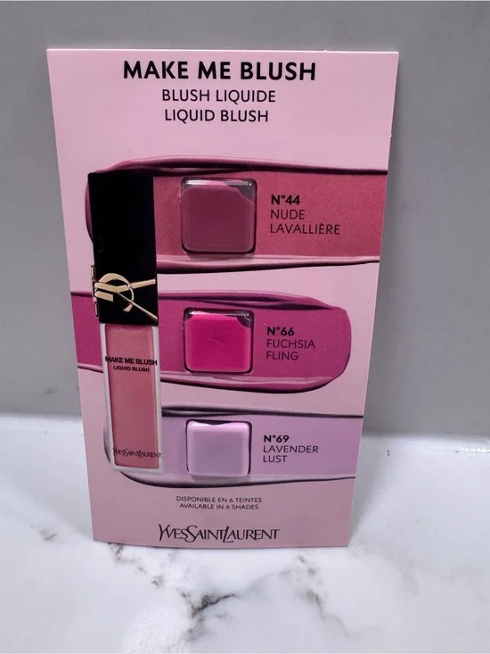 Yves Saint Laurent Make Me Blush Liquid Blush - Nude, Fuchsia, Lavender