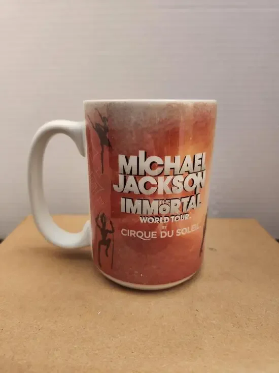 RARE Michael Jackson The Immortal World Tour Cirque du Soleil Mug - 2011 Collect