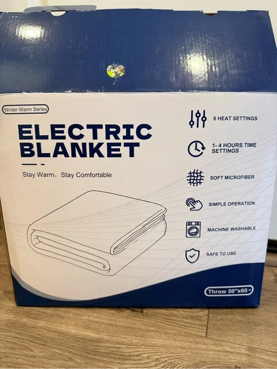 New Electric Blanket Throw 50\