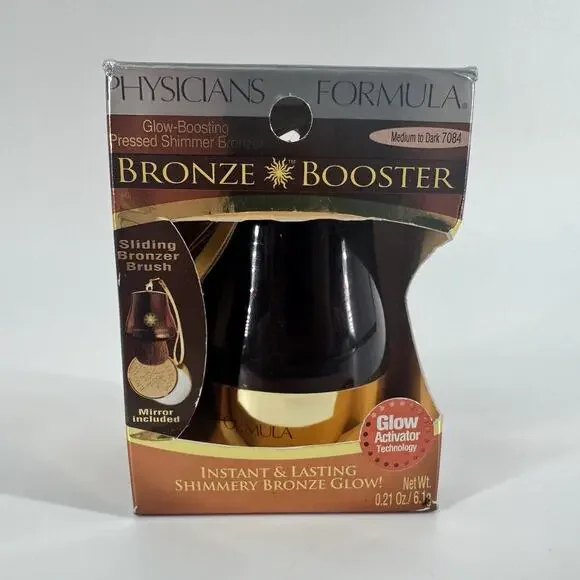 Physicians Formula Bronze Booster Glow boosting Pressed Bronzer MEDIUM TO DARK