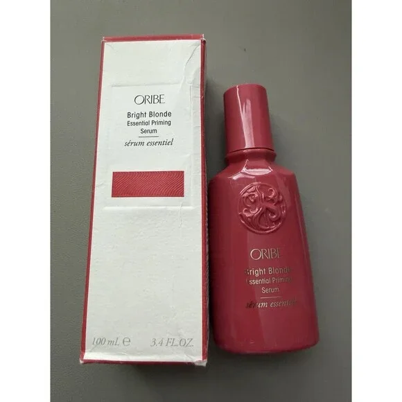 Oribe Bright Blonde Priming Serum 3.4 fl oz 450°F Heat Protect