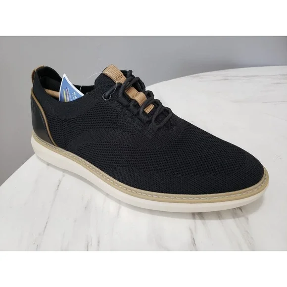 NEW NO BOX - 8 Clarks Brantin Loafer Black Leather 26187661 dress sneaker oxford