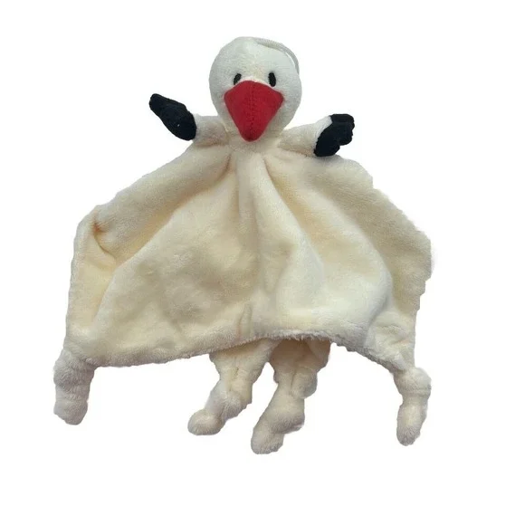 Stork Plush Baby Lovey Water Bird Marsh Wetland‎ Lake Wildlife Stuffed Animal