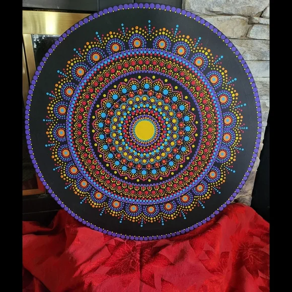 Colorful Mandala Wall Art Decor