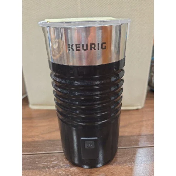 Genuine Keurig K-Latte Replacement Milk Frother Pitcher Cup with Lid & Whisk