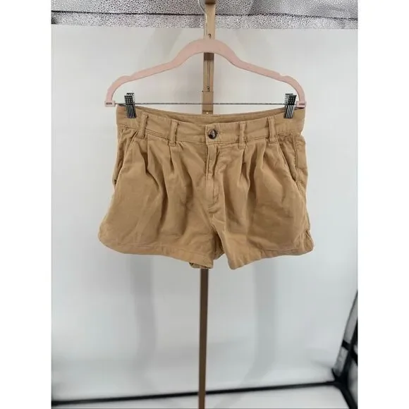 Free People Billie Chino Shorts Womens 6  Pockets