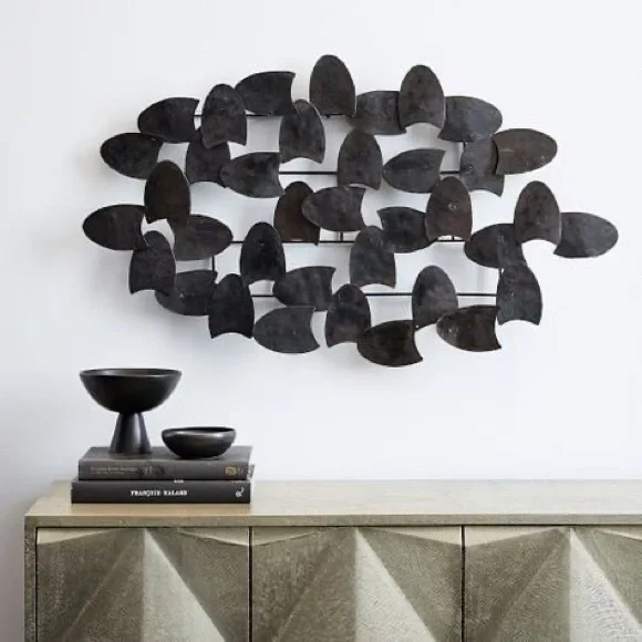 Geometric Metal Dimensional Wall Art 39' x 23