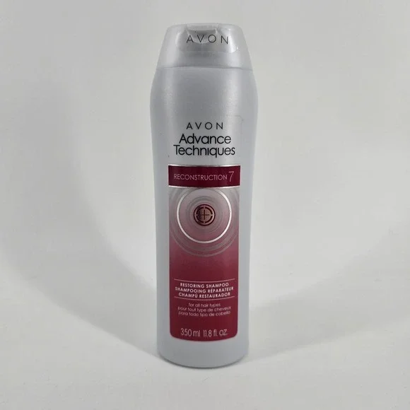 Avon Restoring Shampoo 11.8 fl oz Silver Advance Techniques Reconstruction 7