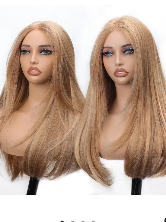 Layered Natural Looking Synthetic Hair Wig for Daily Wear