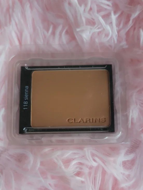 Clarins Sienna 118 Bronzer Pressed Powder - Warm Tan Brown
