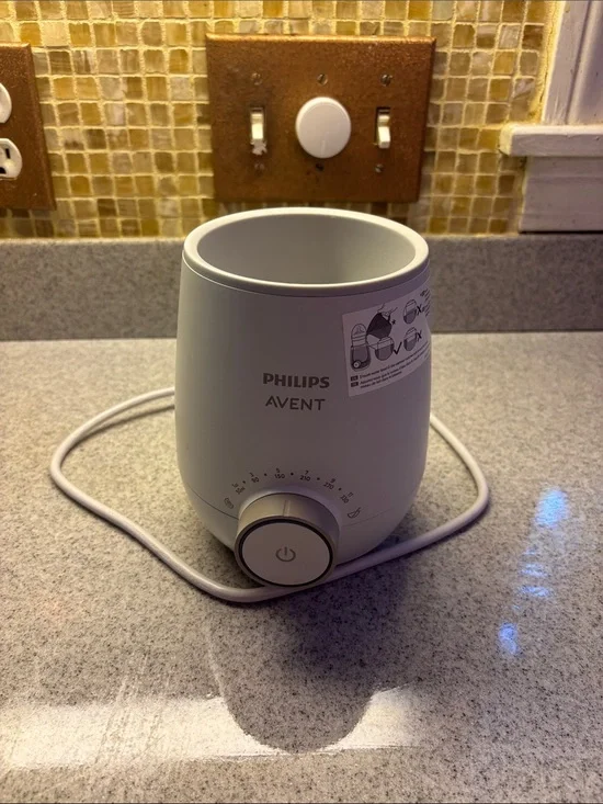 Philips Avent White Baby Bottle Warmer - Gentle & Even Warming