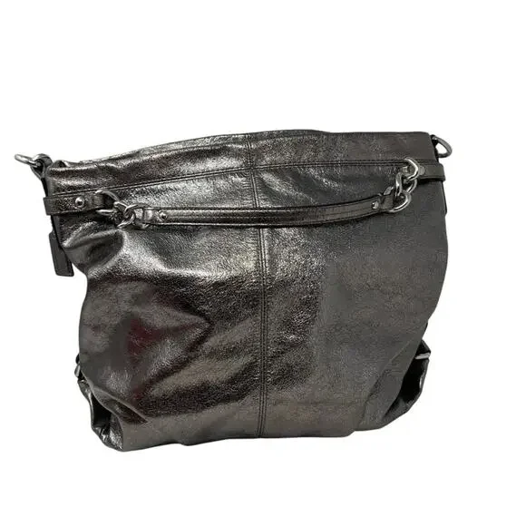 Coach Brooke Metallic Hobo Shoulder Bag