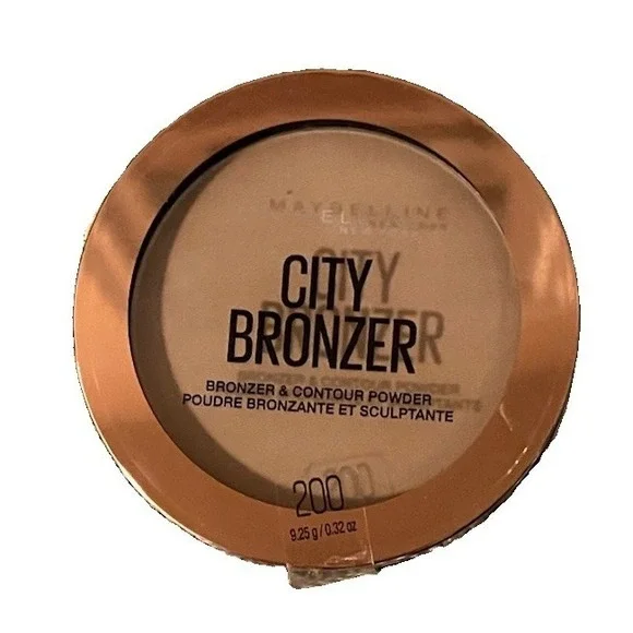 Maybelline City Bronzer Contour Powder Makeup Shade 200, 0.32 oz