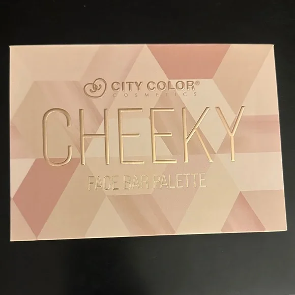 City Color Cheeky Face Bar Palette - Soft Pink & Nude