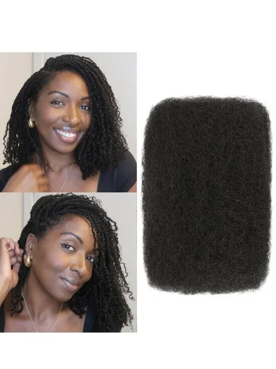 NEW Afro Kinkys Real Human Hair 14