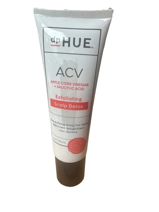 dpHUE ACV Exfoliating Scalp Detox 4oz  Pre Wash Treatment Apple Cider Vinegar