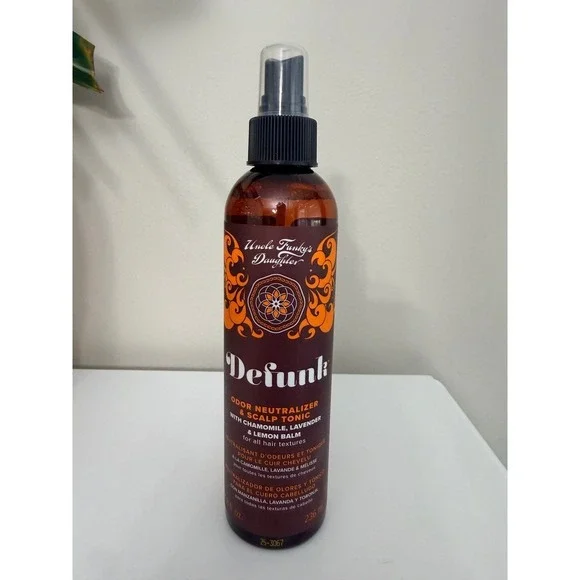 Uncle Funky's Daughter Defunk Scalp Tonic Unisex 8oz Brown Lavender NWT