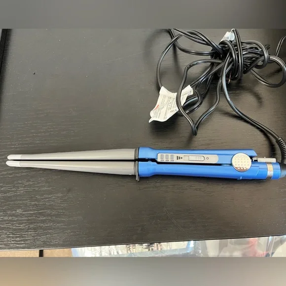 BaBylissPRO Nano Titanium ConiCurl Tapered Curling Iron - Blue/Grey