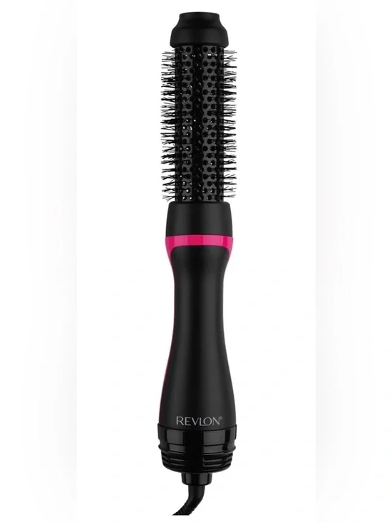 Revlon Black & Pink Round Hot Air Brush