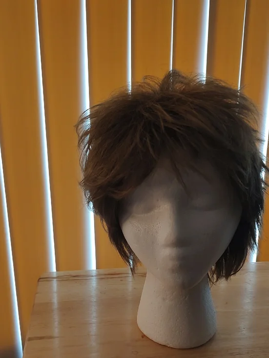 Auburn Short Layered Women's Wig - Classic Fluff Style