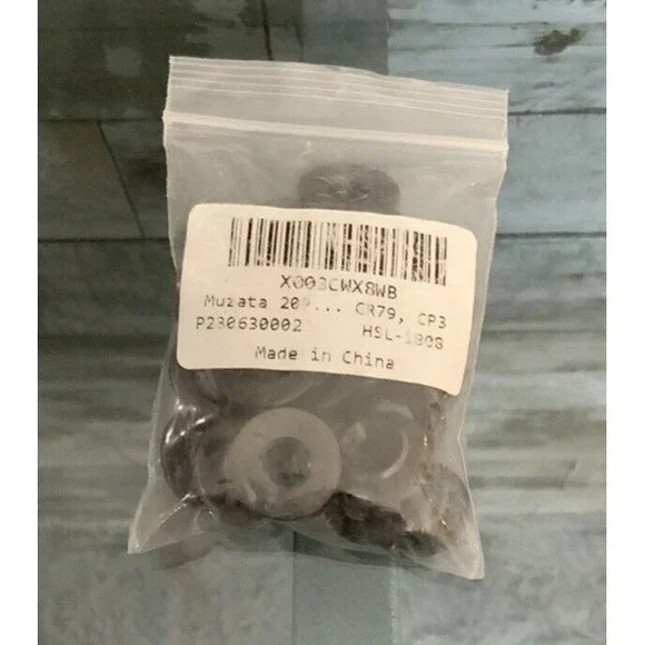 Muzata Black 30 Degree Angle‎ Wheel Protector Sleeve Cable Railing Kit 25pk