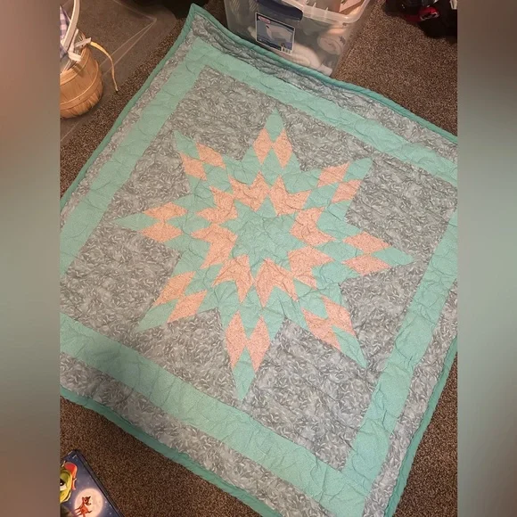 Baby star quilt