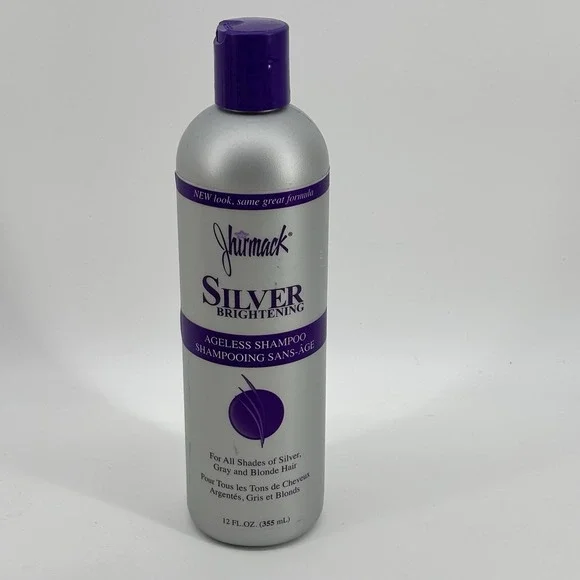 Jhirmack Silver Brightening Ageless‎ Shampoo Silver Gray Blonde Hair 12 oz