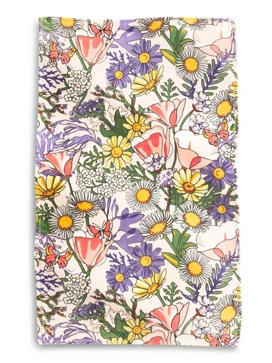 Vera Bradley Fleece Essential Throw Blanket Coastal Wildflowers