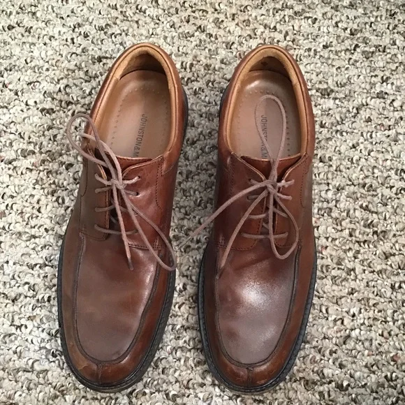 Johnston & Murphy‎ Brown Leather Shoes Sz. 10.5