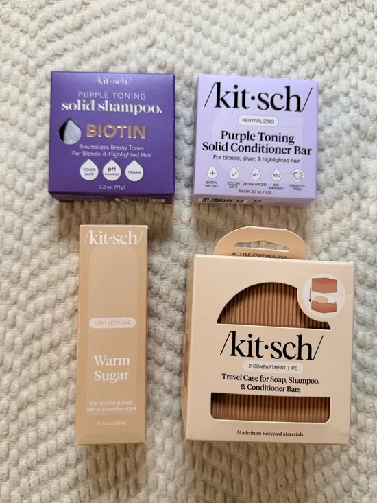 🤍New Kitsch hair care bundle🤍