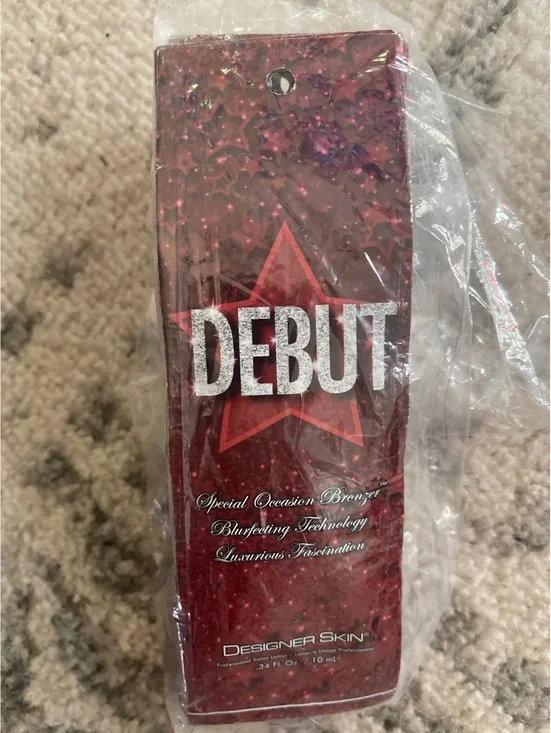Designer Skin Debut Special Occasion Bronzer Tanning Lotion, BUNDLE OF 10
