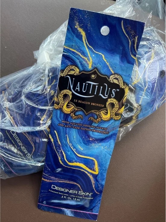 Designer Skin Nautilus 5X Beacon Bronzer Tanning Lotion 0.5 fl oz, BUNDLE OF 10