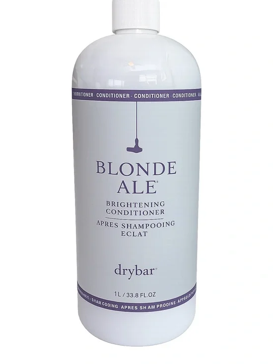 RARE Drybar Blonde Ale Brightening Conditioner 33.8 oz 1L Purple Tone