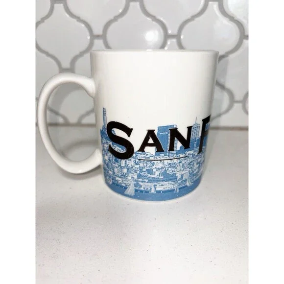 Starbucks San Francisco Mug Coffee Cup Skyline Series 2005 Large 18 oz