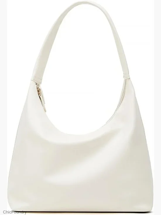 Slouchy Hobo Bag PU Leather Crescent Shoulder Tote Crossbody Purse Women of