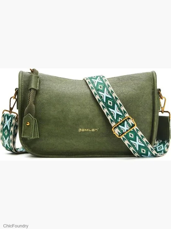 Women's Hobo Shoulder Bag Crossbody Purse with Removable Straps
