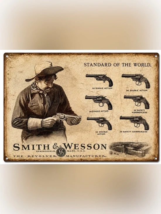 NEW Smith & Wesson Metal Sign