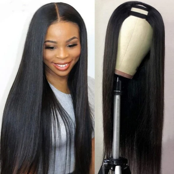 Blooming Hair 100% 10A Brazilian U Part Wig