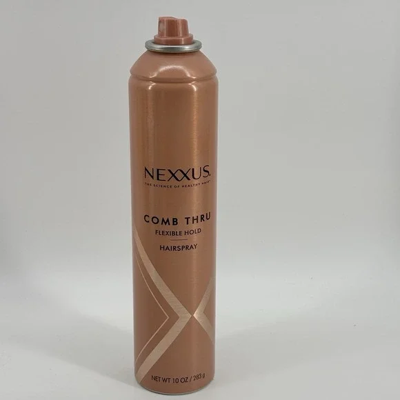 NEW Nexxus Comb Thru Flexible Hold Hairspray‎ Light Hold, 10 oz No Cap