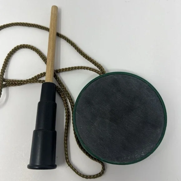 Vintage Green Turkey Call Striker Hunting Game Call Tool‎ Accessory