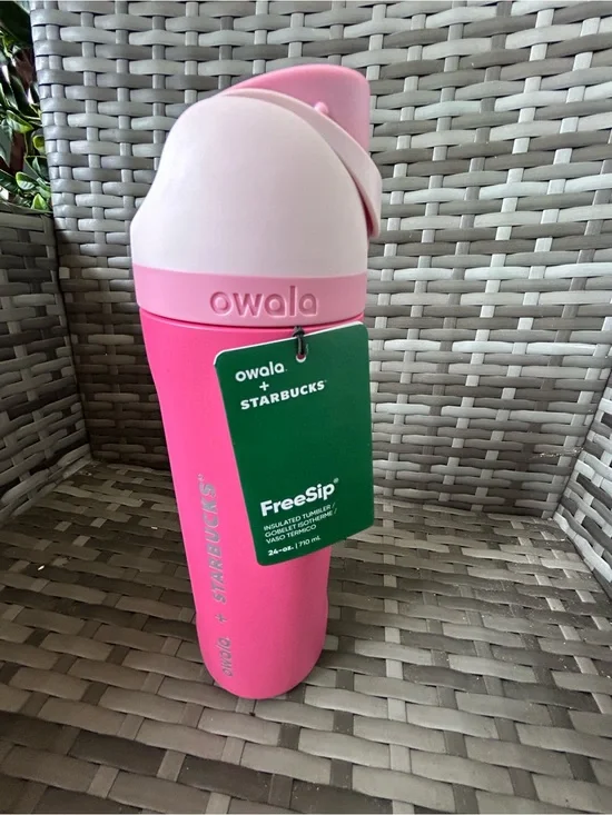 Starbucks Pink Owala FreeSip Insulated Tumbler
