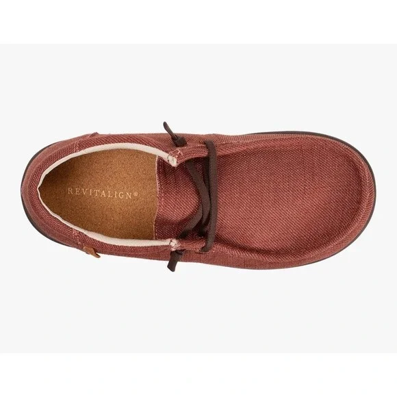 Spenco Carefree Denim‎ Brick Wedge Heel Pull On Casual Shoes Men 14D