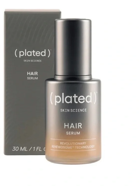 Plated, new in box sealed with exosomes medical grade, unisex hair growth serum