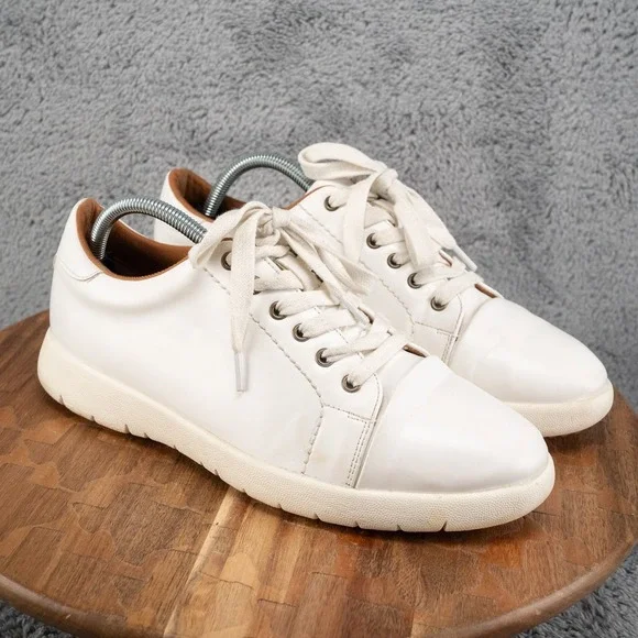Stacy Adams Howell Mens Lace Up Casual Lifestyle Shoes Sneakers Size 9 M White
