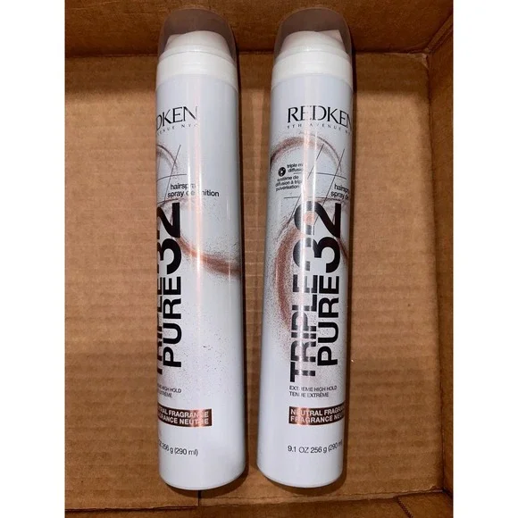Redken Triple Pure 32 Extreme High‎ Hold Hairspray hair care neutral Scent